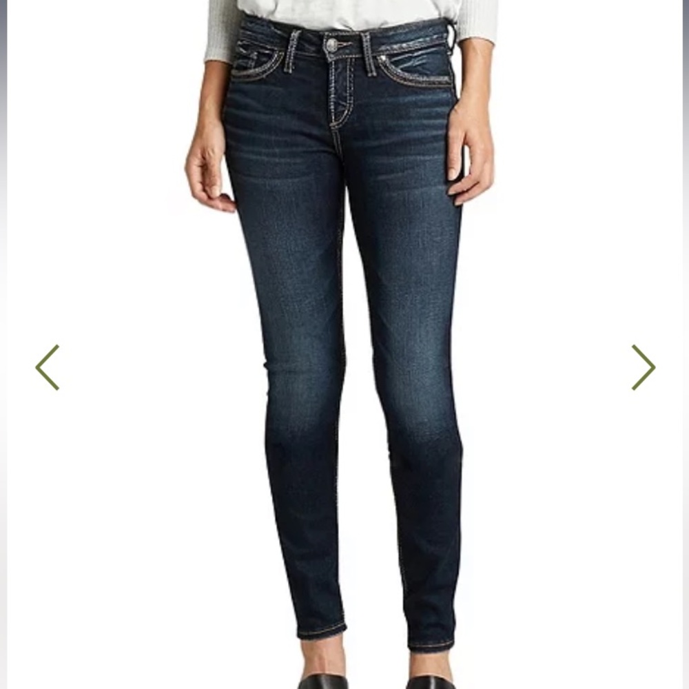 Silver Suki Skinny Jeans